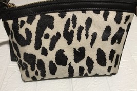 Cavalcanti Leather &amp; Calf Hair Pouch - $69.95