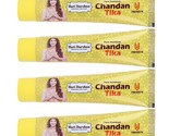 4 x 50 gms Hari Darshan Peela Chandan Tika bois de santal jaune pâte hum... - $27.78