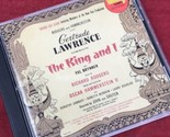 The King and I Original 1951 Cast by Gertrude Lawrence Musical CD - £3.95 GBP