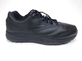 Brooks Addiction Walker 2 Triple Black Walking Shoes Sneakers Men&#39;s Size 13 4E - £55.27 GBP