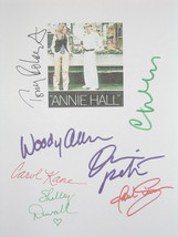 Annie Hall Signed Script X7 Woody Allen Diane Keaton Roberts Walken Kane... - £11.86 GBP