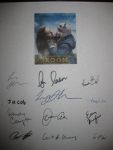 Room Signed Film Script Brie Larson Emma Donoghue William H Macy Allen reprint - £9.95 GBP