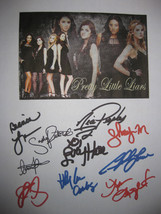 Pretty Little Liars Signed TV Script X10 Lucy Hale Holly Marie Combs Lowe reprnt - £9.48 GBP