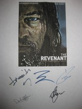 The Revenant Signed Film Script X5 Leonardo DiCaprio Tom Hardy Inarritu ... - $15.59