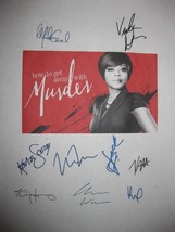 How to get away with Murder Signed Script X9 Viola Davis Enoch King Weber reprnt - £9.75 GBP