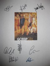 Gossip Girl Signed TV Script X8 Blake Lively Leighton Meester Chace Crawford rpt - £15.95 GBP