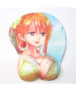 One Piece 3D Anime Mouse Pad Nami Raised Bust Bikini Wrist Rest New - $27.69