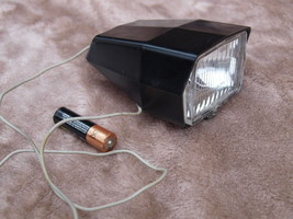 Vintage Soviet Russian USSR Original  Bicycle Front Lamp OSVAR - £15.92 GBP