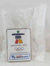 2010 Winter Olympics Pin - Rogers Sportsnet Inukshuk Image - Inlaid Pin  - £11.79 GBP