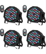 Led Par Lights 36 Led Stage Lights 7 Modes Rgb Dj Lights With Sound, 4 P... - $106.60 CAD