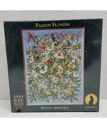 Purrfect 1000 Piece Puzzle Passion Flowers Rachel Arbuckle Celtic Collec... - $17.49 CAD