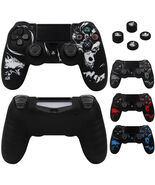 Laser Carving Soft Silicone Control Cover For Playstation 4 Controller PS4 - $18.80+
