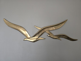 VTG MCM Syroco Seagulls Birds in Flight Large 47” Wall Plaque Art Hangin... - £106.19 GBP