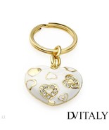 DV ITALY Crystal Heart Key Ring - €21,56 EUR