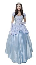 Beautifulfashionlife women&#39;s princess Costumes Satin lace Dress Blue (Me... - £45.09 GBP