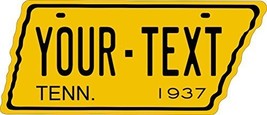 Tennessee 1937 Personalized Tag Vehicle Car Auto License Plate - £15.69 GBP