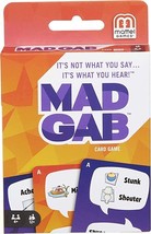 MAD GAB Kartenspiel mit verbalen Puzzle-Phrasen Nicht was du sagst, ist ... - £16.02 GBP