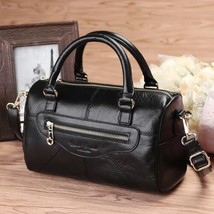 Norbinus Women Leather Handbag Real hide Messenger  Bag Ladies  Fashion Designer - £158.74 GBP