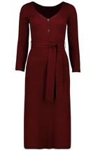 Bishop + Young poetry in motion henley sweater dress in Currant - £60.95 GBP