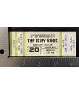 THE ISLEY BROTHERS  VINTAGE NOV. 20, 1976 UNUSED WHOLE CONCERT TICKET - $15.00