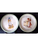 1972 Holly Hobbie Collector&#39;s Edition Plates USA  American Greetings Set... - $39.96 CAD