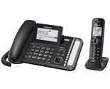Panasonic 2-Line Cordless Phone System with 1 Handset - Answering Machin... - £140.38 GBP+