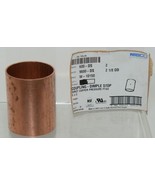 Nibco 9002350 Wrot Copper Coupling Dimple Stop 2 Inch C x C - £14.14 GBP