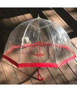 Vintage Clear Plastic Umbrella Red T&#39; Logo-
show original title

Origina... - £93.41 GBP