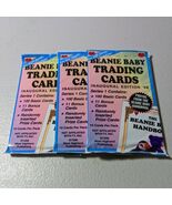 (3) Brand New Packs Unofficial Beanie Baby Trading Cards Inaugural Editi... - €5,39 EUR
