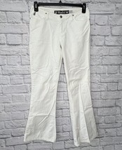 Mudd Yo! Jeans Low Rise Flare Legs Y2K White Juniors Size 9 - $34.60