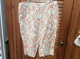 Cute RUBY RD. Pants Capri&#39;s Cropped Pants Size 14 - £7.87 GBP