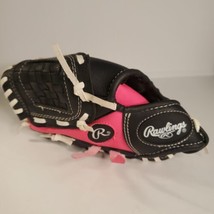 Rawlings Player Series Performance Designed T-Ball Glove Girls Black Pin... - $9.89