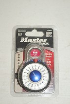 Master Lock Large Magnified Number Combination Lock - 1588D - Blue OR Gray - $9.89