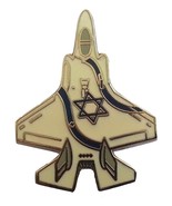 Israel airforce F-35 lightning airplane pin IDF independence jet badge w... - £10.79 GBP