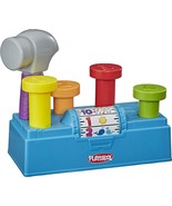 Playskool&#39;S Blue Tap &#39;N Spin Tool Bench Activity Toy Toolbox With Hammer... - £25.72 GBP