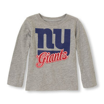 NFL Team Apparel Toddler New York Giants Long Sleeve Shirt Size 9-12M NWT - $12.59