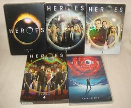 Heroes: The Complete Series (Seasons 1-4, DVD, 1 2 3 4) NBC + Heroes Reborn - £23.36 GBP