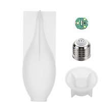 DIY Resin Crafts Casting Lamp Bulb Mold Crystal Epoxy Light Bulb Resin M... - $17.89