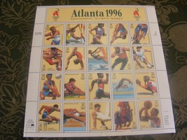 1996 Atlanta Olympic Sheet of 20 - $460.95 MXN