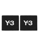 adidas Y-3 Tennis Wristband S Unisex Sports Training Band 9x8cm 2pcs NWT... - $40.87