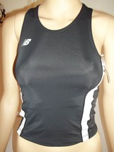 New Balance Womans&#39; Workout Tank Top-Black&amp;White-Size:XXS - $14.99