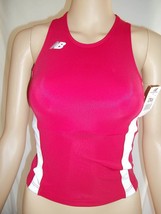 New Balance Womans&#39; Workout Tank Top-Red and White-Size: XXS - $14.99
