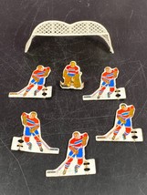 Coleco Montreal Canadian Table Top Hockey Players lot of 6 Vintage Used read tin - $24.74