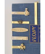Vintage Swank Tie Clip 6 pc Lot; 60s-70s Collectible; Ready to Wear - $36.95
