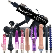 Sex Machine For Women 9 Attachment Adjustable Love Machine Pumping Gun Big Dildo - £132.90 GBP