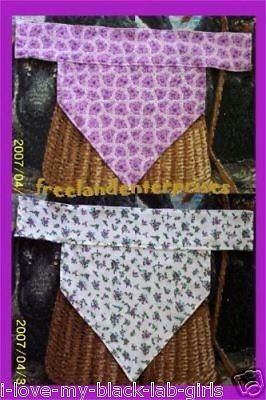 Dog Reversible Neckerchief Collar Sleeve Purple Large - $11.19