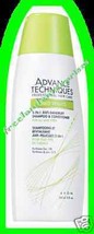 Hair Anti-Dandruff Shampoo &amp; Conditioner Advance Techniques 2-in-1 (12 oz.) - £23.76 GBP
