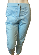 Chico&#39;s Light Blue Crop Pants with Pockets, Chico&#39;s 0 Fits Women&#39;s Size 4 - €12,20 EUR