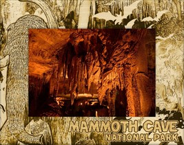 Mammoth Cave National Park Laser Engraved Wood Picture Frame (8 x 10)  - £41.66 GBP