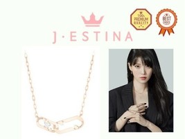 [J.Estina] Iu&#39;s Pick The J 14K Necklace JJSJNQ2BS401R4420 Korean Jewelry - £442.04 GBP